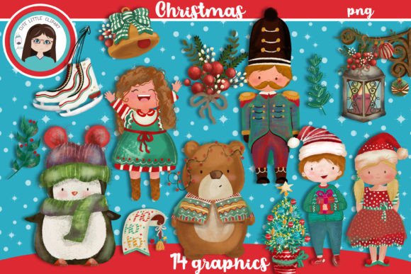 Christmas Illustrations for Creative Projects