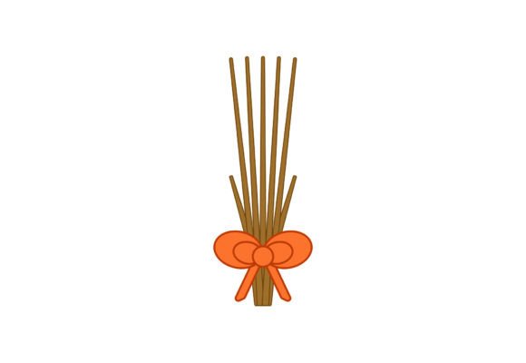 Christmas Rod Illustration Artwork: A Versatile Design for Holiday Creations