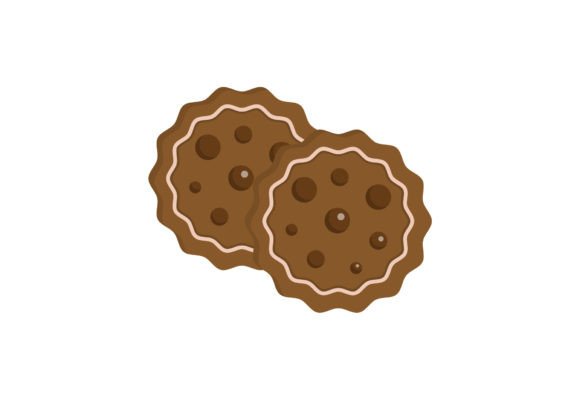 Cookie Snack Clipart Vector