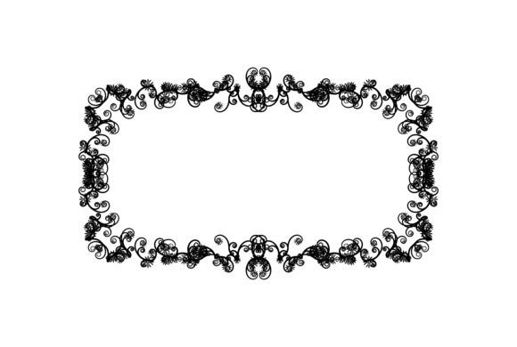 Floral Frame Art: A Versatile Decorative Element for Creative Projects
