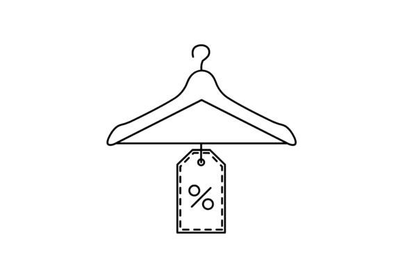 Hanger Black Friday Clipart for Creative Projects