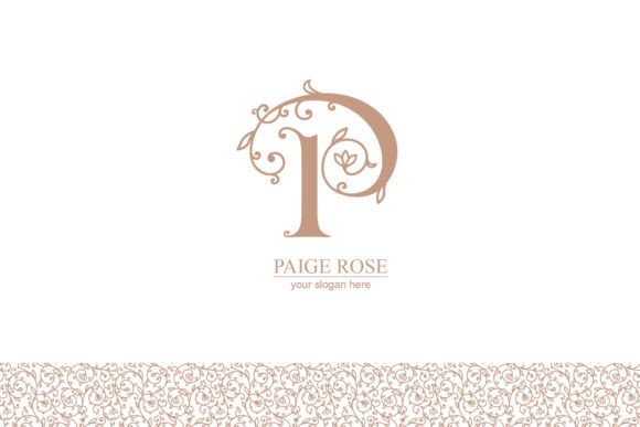 The Art of the Letter P Logo: A Floral Monogram for Modern Design