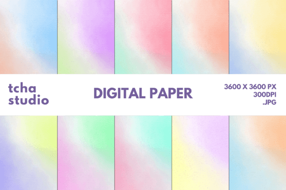 Watercolor Digital Papers Glitter: Elevating Your Creative Projects with Versatile Digital Art